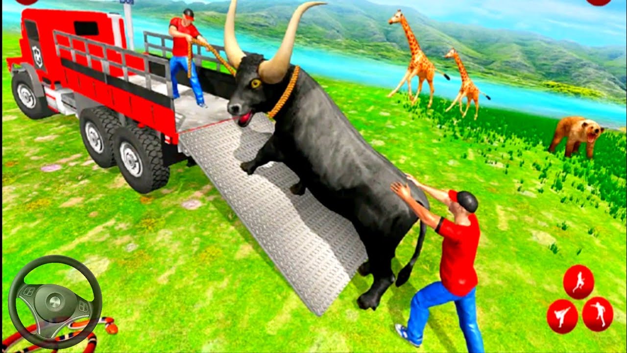 Farm Animals Transporter Truck Simulator - Android GamePlay