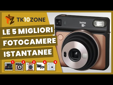 Video: Fotocamere Multicolori (22 Foto): Fotocamere Istantanee Rosa, Gialle, Ciano E Bianche, Grigie E Blu, Rosse E Nere