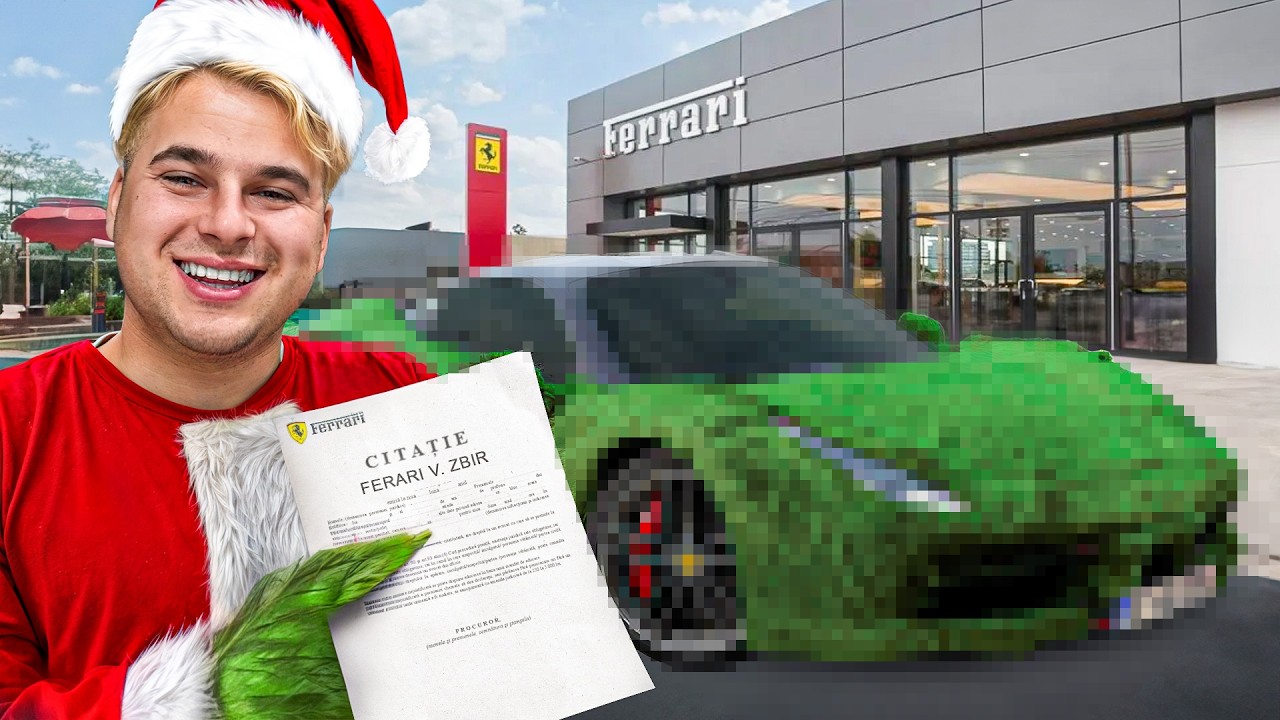 Primul Ferrari Grinch din Lume