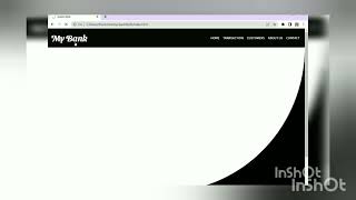 Task 1 - Basic Banking System - The sparks foundation wed development intership.