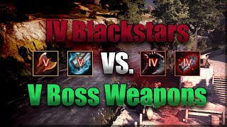IV Blackstar Vs V Boss Weapons - When to build one or the other