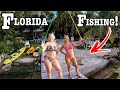 Fishing a FLORIDA RESORT EXPLORING New WATERS!!! (Crystal Clear Water!!!)