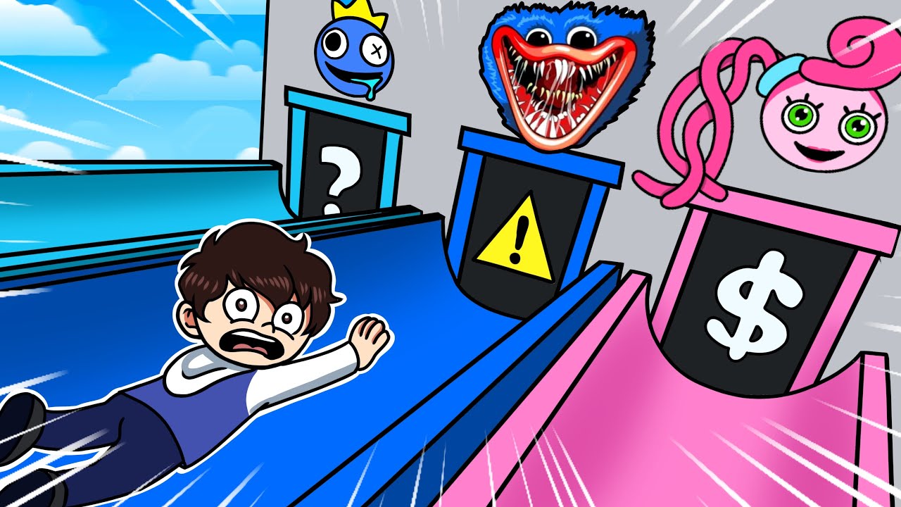 ESCOGE el TOBOGÁN CORRECTO en ROBLOX (Pick a Slide) - DeGoBooM