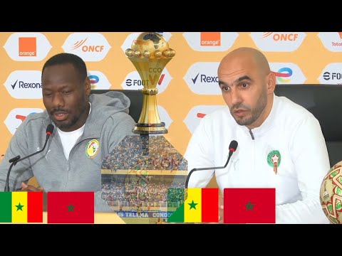 CAN 2025 Walid Regragui Met En Garde Pape Thiaw Il Faut Que Les Sénégalais 