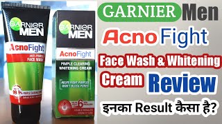 GARNIER MEN ACNO FIGHT FACE WASH & WHITENING CREAM REVIEW | Is This Best ? | Shopping Guruji