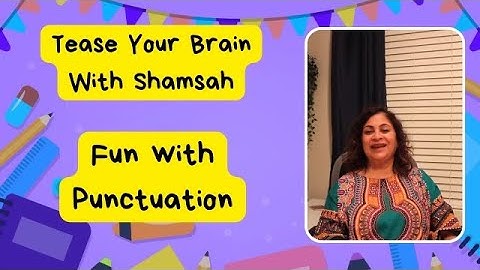 Fun with Punctuation | Punctuation Games & Activities | TYB