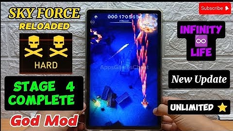SKY FORCE RELOADED New Update Unlimited Star ⭐ Infinity ♾️ Life STAGE 4 HARD