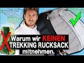 Das perfekte reisegepck fr die weltreise  reisegepck tipps douchbag rucksack  handgepck