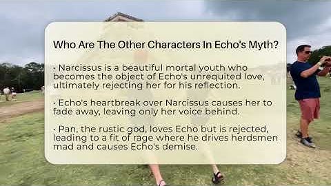 Who Are The Other Characters In Echo