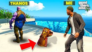 Franklin Going To Steal Thanos Infinity Gauntlet In GTA 5 | Shinchan In GTA 5 | Vishnu gta