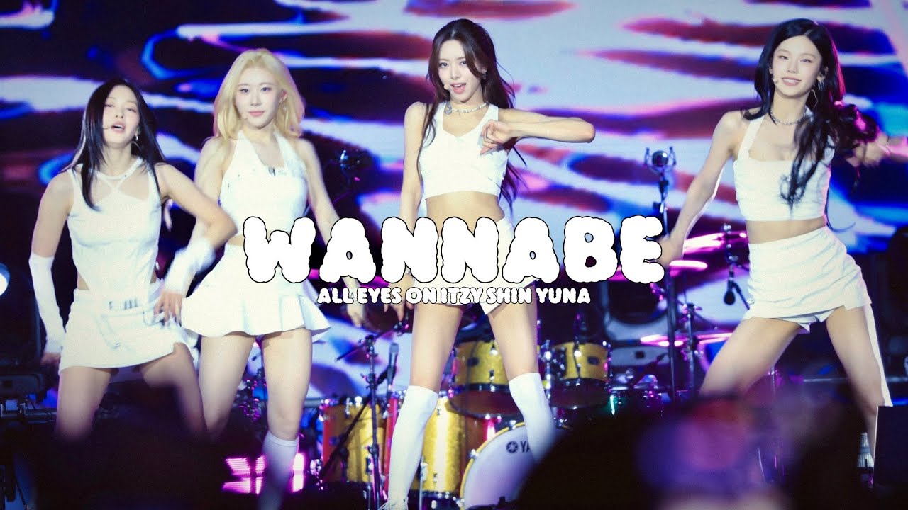 240929 【4K】영동대로 K-POP CONCERT YUNA FOCUS〈WANNABE〉  @yunani_bit2na