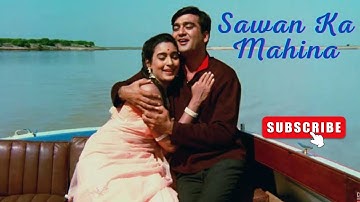 Sawan Ka Mahina | Milan 1967 | Sunil Dutt | Nutan #latamangeshkar #mukesh #60s