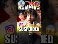 NAMJOON ACCOUNT SUSPENDED? 🚨 WHAT ACTUALLY HAPPENED! 🤯‼️#bta#btsarmy#kpop#rm #viral#shorts