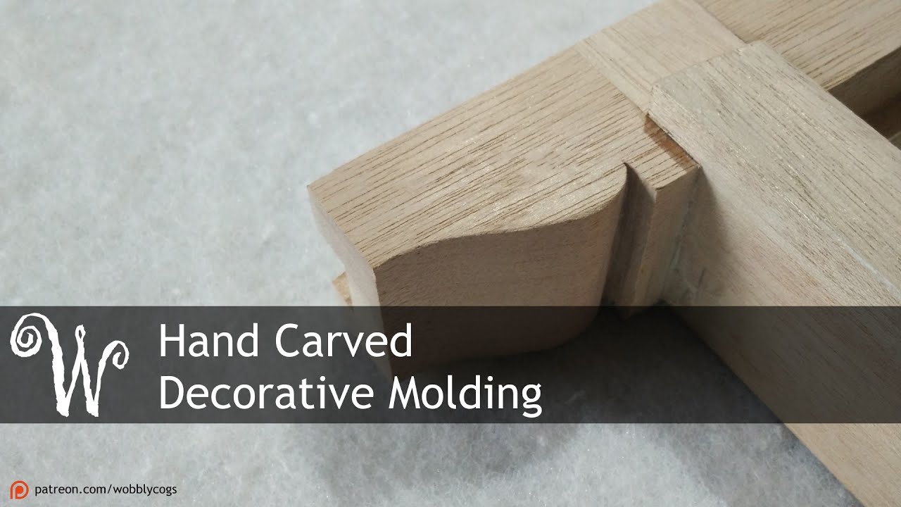 Hand Carved Molding on a Sash Window YouTube