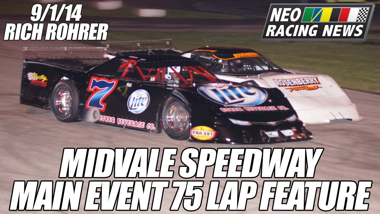 Rich Rohrer Main Event Feature @ Midvale - 9/1/14 - NEO Racing News ...