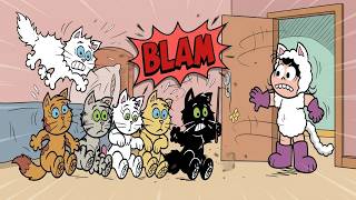 OS GATOS INVADIRAM A FESTA DA MAGALI - QUADRINHOS MÁGICOS DA TURMA DA MÔNICA