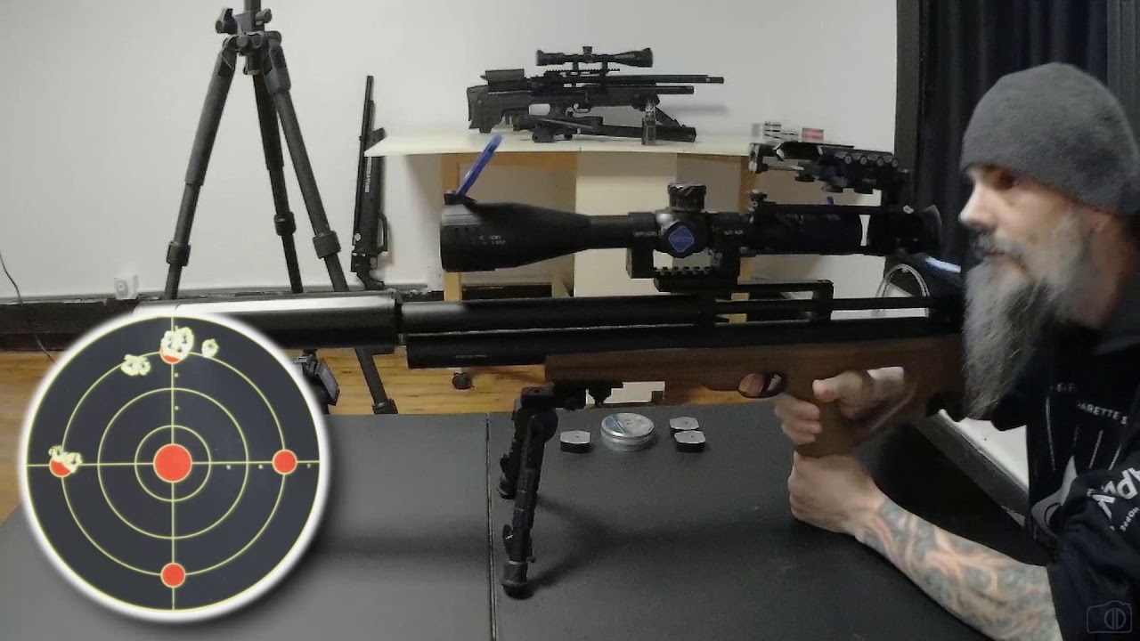 ARTEMIS P15  22 Cal - Shooting H&N Baracuda 21.14 gr Pellets