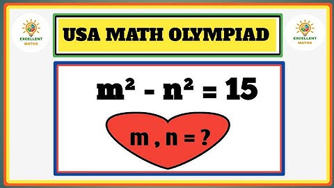 A Very Nice Math Olympiad Question |How to find the value of m,n=?