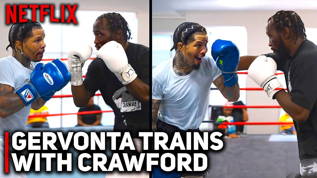 BREAKING: Terence Crawford VISITS Gervonta’s Camp & Tells Him How To Beat Jake Paul