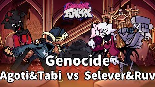 Friday Night Funkin - Genocide But Agoti And Tabi And Selever And Ruv Sing It