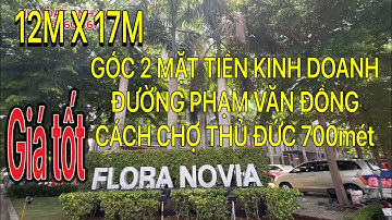 GÓC 2 MẶT TIỀN KINH DOANH SẦM UẤT NGAY ĐƯỜNG PHẠM VĂN ĐỒNG SÁT BÊN CHỢ THỦ ĐỨC
