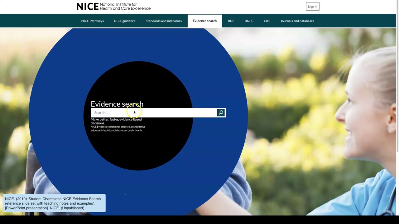 How and when to use Evidence Search YouTube