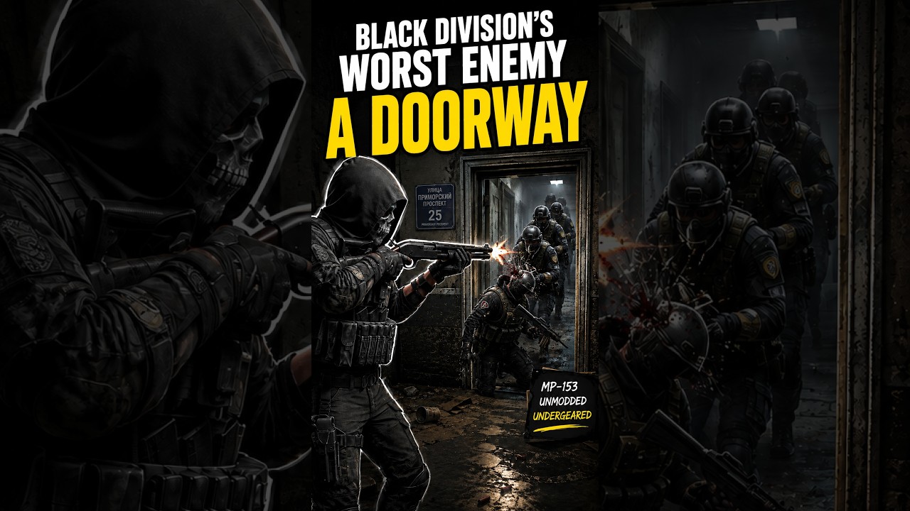 Black Division’s Worst Enemy: A Doorway 💀 | Escape from Tarkov #Shorts  #escapefromtarkov  #tarkov