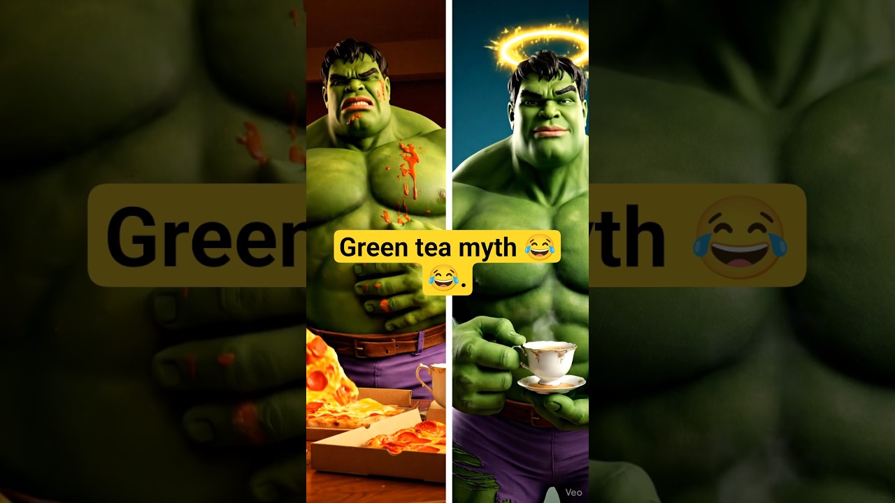 Green tea myth 😂😂. 