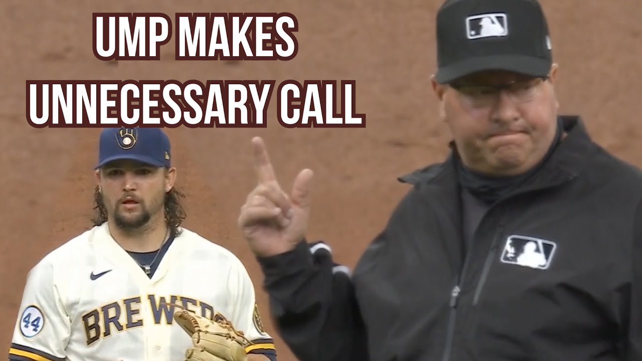 Ump makes an incredibly unnecessary call, a breakdown