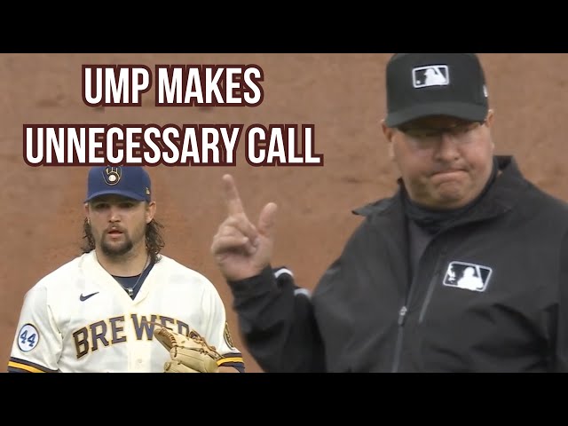 Ump makes an incredibly unnecessary call, a breakdown