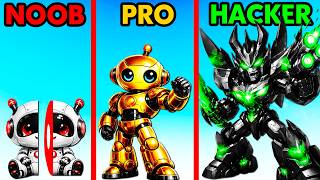 Noob Vs Pro Vs Hacker Ai Robot