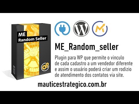 Apresentação Random Seller - Plugin do Mautic para Wordpress