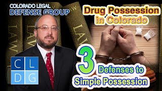 "Simple" drug possession in Colorado -- Possession for personal use (2020 UPDATES IN DESCRIPTION)