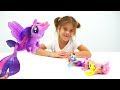My Little Pony oyuncakları ile kız oyunları