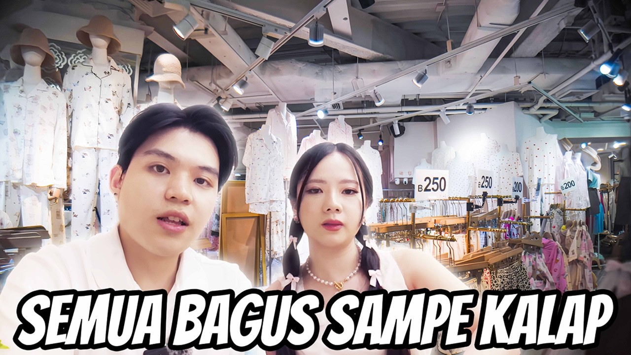 BORONG BAJU DI BANGKOK 🇹🇭! Murah atau mahal? Platinum mall, December