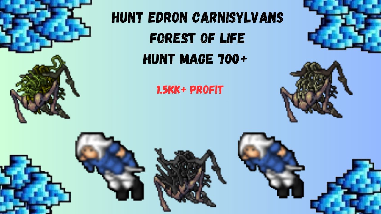 Hunt Mage 700+ | Edron Carnisylvans | 1.5kk+ Profit | [2023] - YouTube