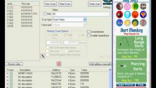 Bloons TD hack health usining cheat engine