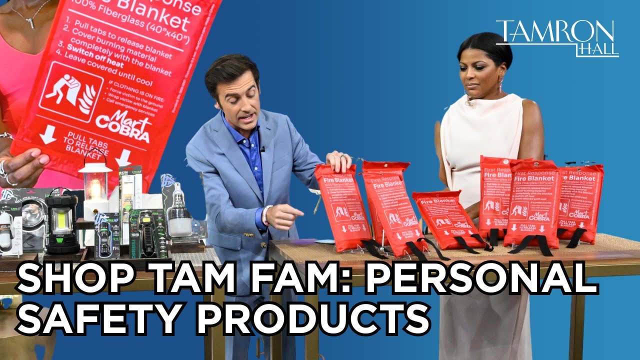 Shop Tam Fam: Tamron’s Favorite Personal Safety Products