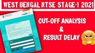NTSE 2021 EXPECTED CUT-OFF || NTSE WEST BENGAL (Stage-I)  RESULT 2021 || NTSE Latest News