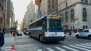 MTA Bus Company 2025 60fps: 2009 MCI D4500CT #2206 (ex - NJT #7113) on the BM3 Super Express