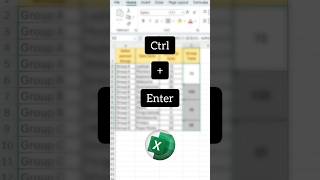 Excel Merge Cell Sum Trick Save Time With Ctrl Enter Hack