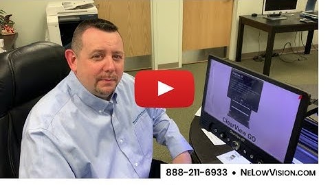 Intro to ClearView GO Desktop Magnifier