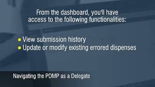 Submitter Delegate Functionality