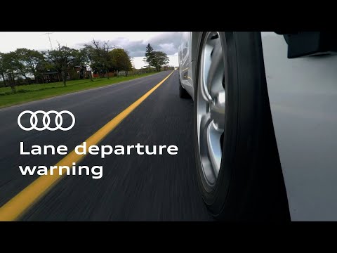 How to use your Audi’s lane departure warning