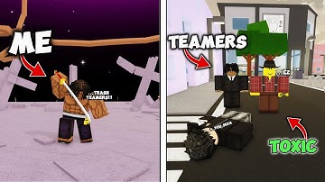 I Fought 4 TOXIC TEAMERS In Jujutsu Shenanigans And This HAPPENED...