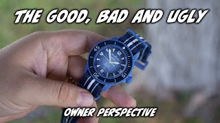 Blancpain x Swatch Fifty Fathoms Atlantic  Honest Review