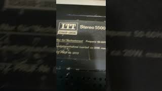 Itt Schaub-Lorenz Stereo Cette 5500 Hifi Bottom Cover With Label