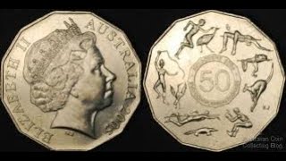 Discover the 2005 Australian Commonwealth Games 50 Cent Coin #australia #commonwealthgames #money