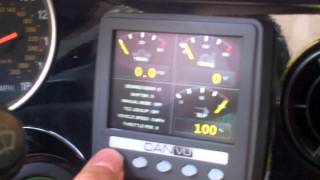 Proefi Color Can gauge. Small demo on a Supra.