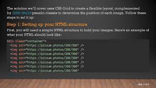 Automatically Aligning Images Left and Right Using CSS